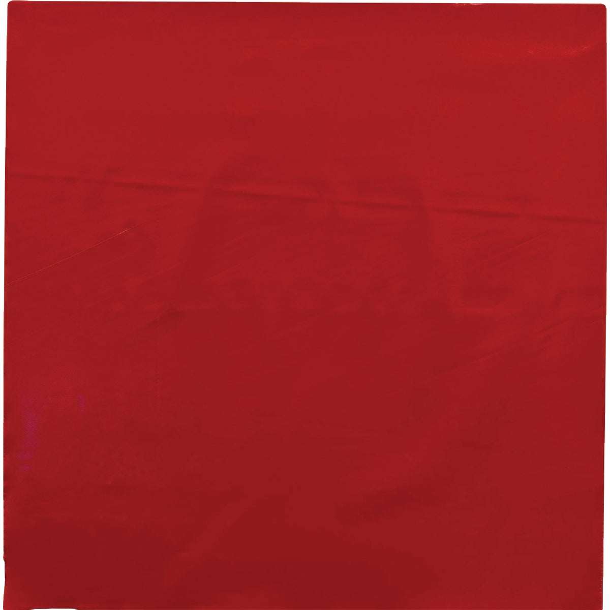 Hy-Ko 12 In. x 12 In. Red Tow Flag Image 1