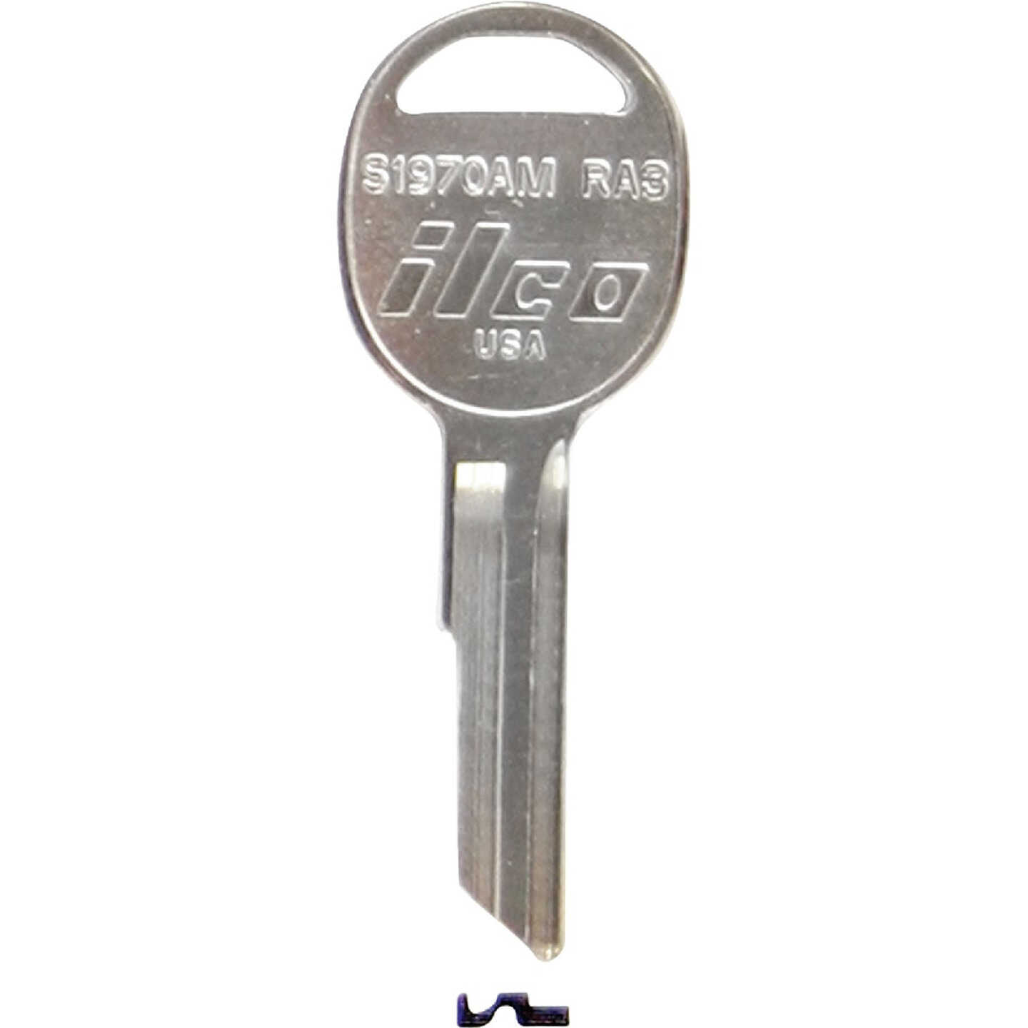 ILCO AMC Nickel Plated Automotive Key RA3 / S1970AM (10-Pack) Image 1