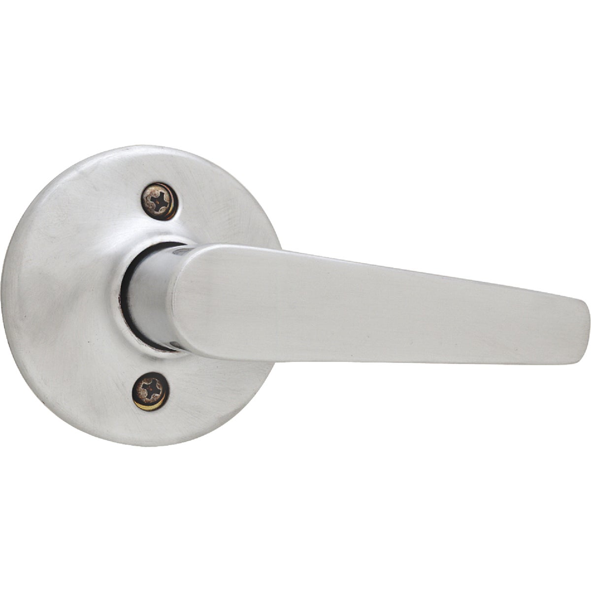 Kwikset Satin Chrome Delta Dummy Door Lever Image 1