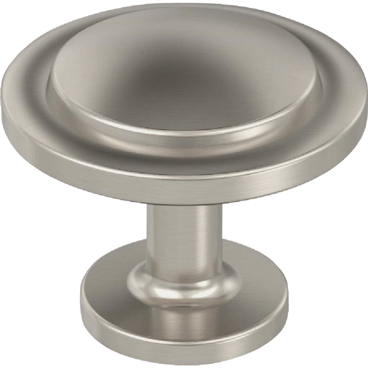 Amerock Loop 1.1875 In. Dia. Round Satin Nickel Knob