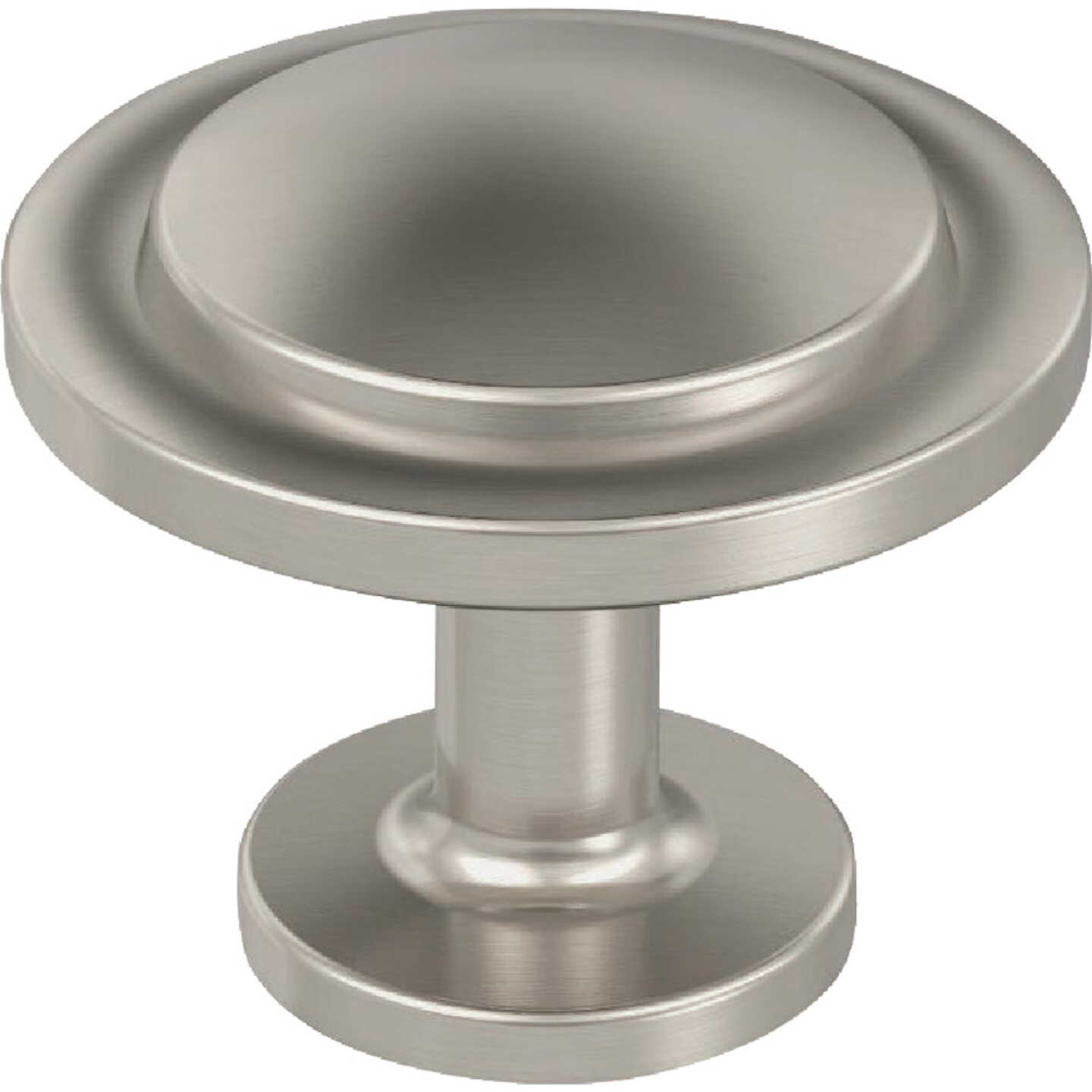 Amerock Loop 1.1875 In. Dia. Round Satin Nickel Knob Image 1