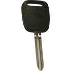 Hy-Ko Toyota Nickel Plated Programmable Chip Key Image 1