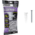 Toggler SnapSkru #8 x 1-1/2 In. 79 Lb. Nylon Self-Drilling Drywall Anchor (20-Count) Image 1