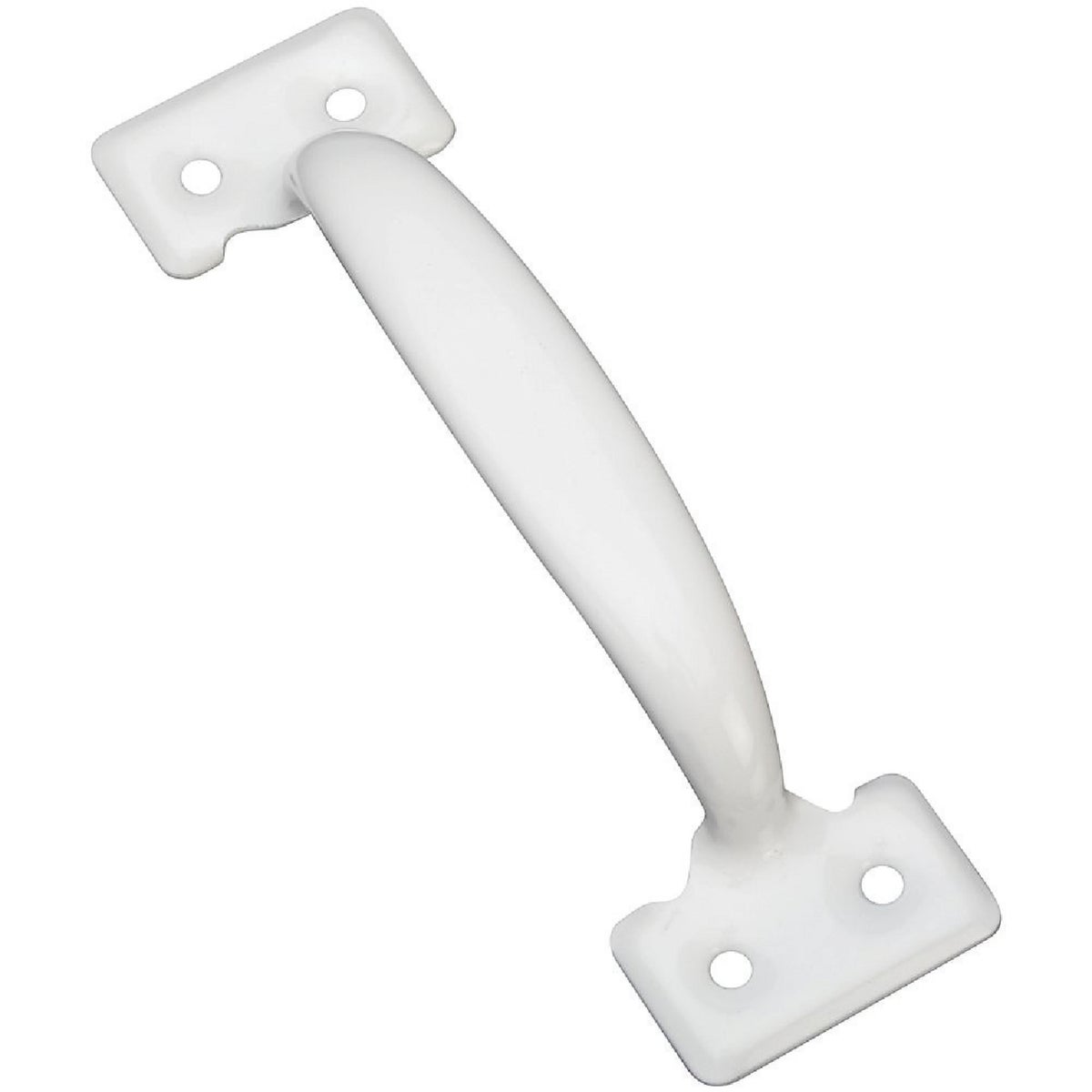 National Hardware 5-3/4 In. White Utility Door Pull Image 1