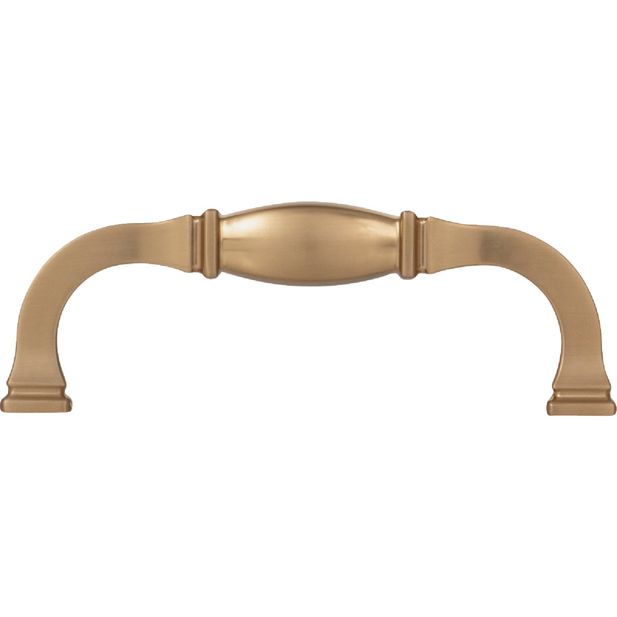 Jeffrey Alexander Audrey 4-1/4 In. Overall Length Satin Bronze Cabinet Pull Image 4