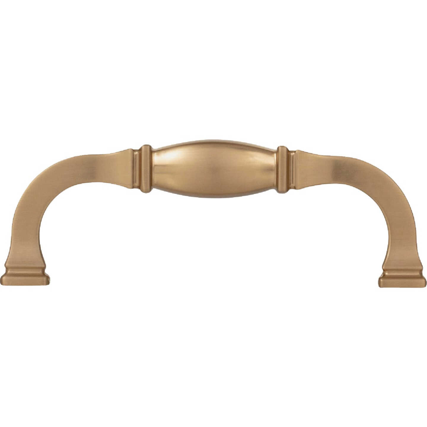 Jeffrey Alexander Audrey 4-1/4 In. Overall Length Satin Bronze Cabinet Pull Image 4