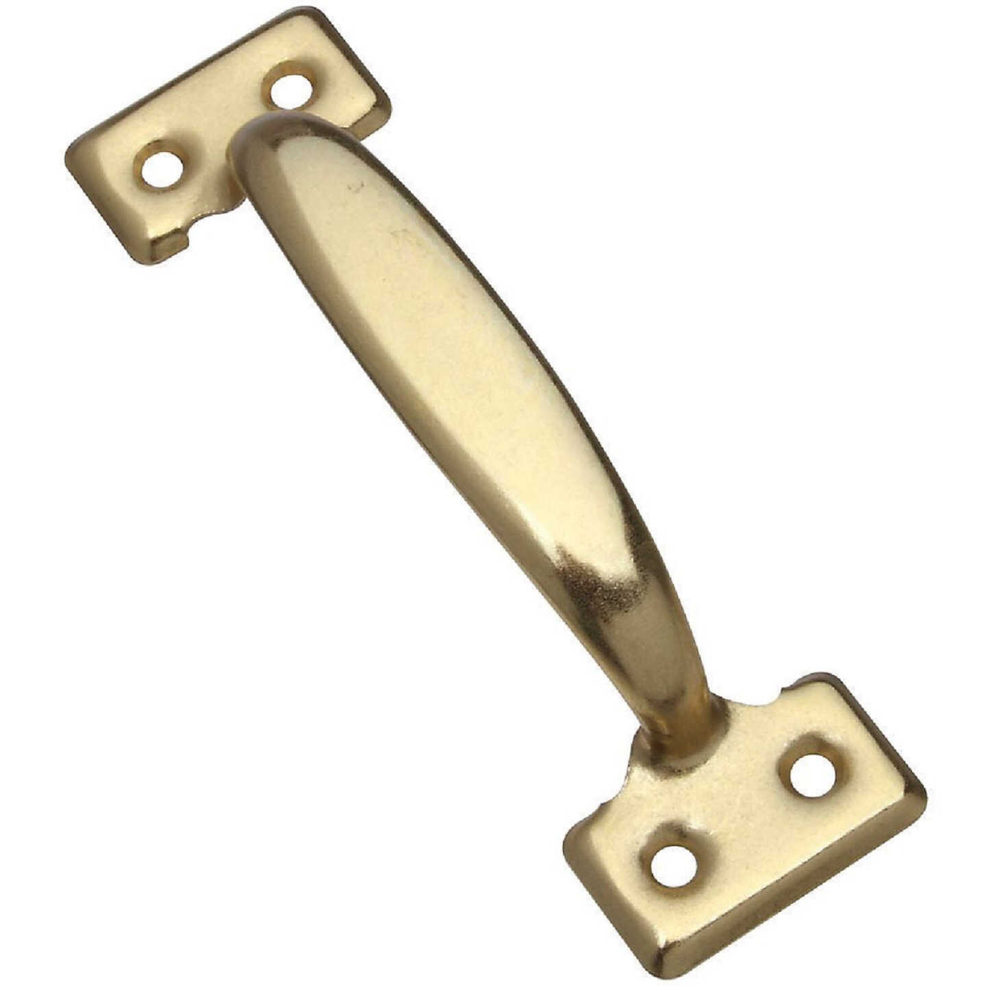 National Hardware 5-3/4 In. Brass Utility Door Pull Image 1