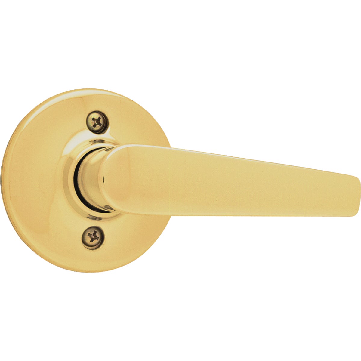 Kwikset Polished Brass Delta Dummy Door Lever