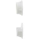 National Hardware 1-3/8 In. White Plastic Closet Rod Socket (2-Pack) Image 4