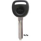 ILCO GM On Board Programming "A" Nickel Plated Chip Key, B111-PT Image 1