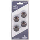 KasaWare 1-3/16 In. Dia. Brushed Oil Rubbed Bronze Cabinet Knob (4-Pack) Image 2