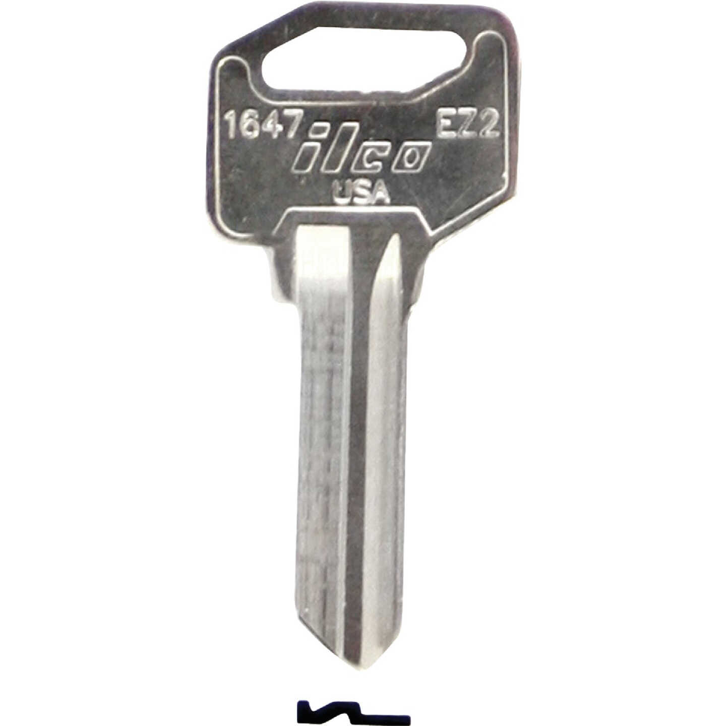 ILCO Schlage Nickel Plated House Key, EZ2-SC1 / EZ2-SC2 (10-Pack) Image 1