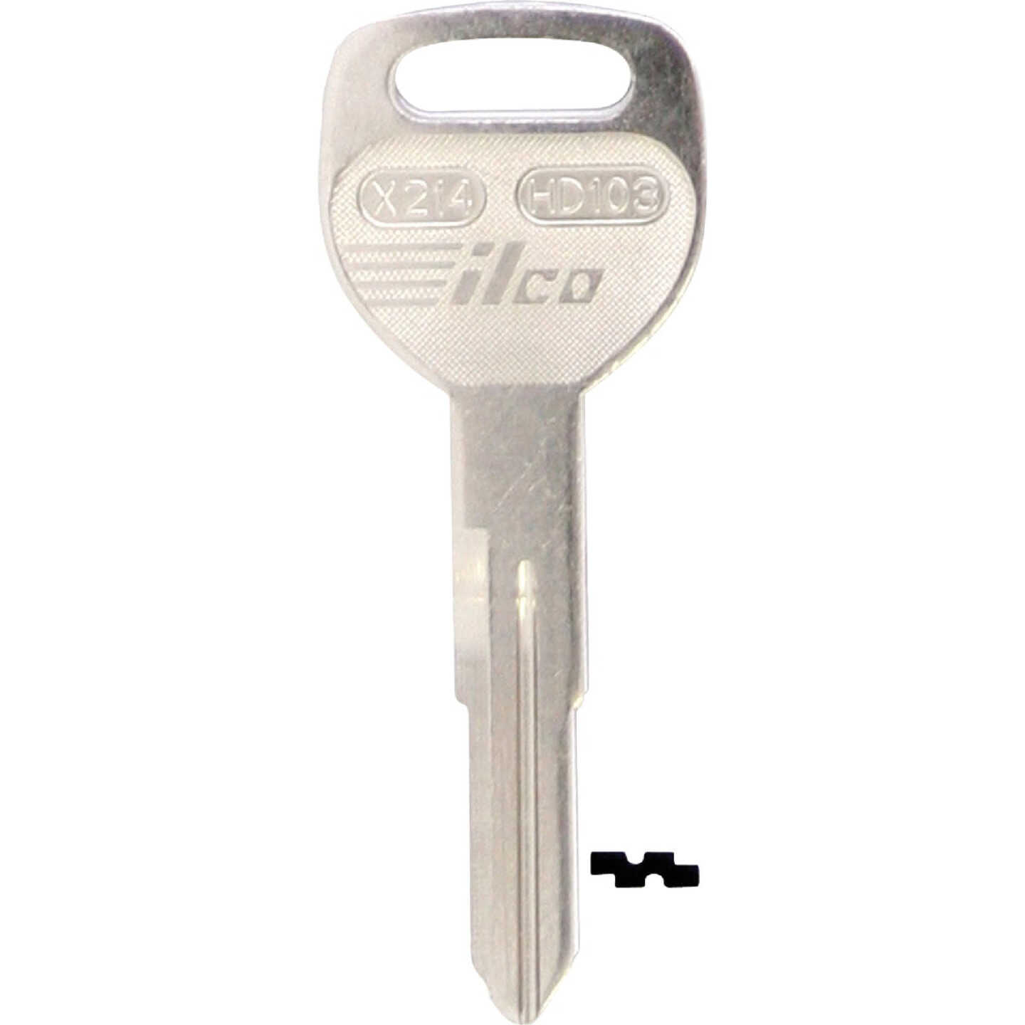 ILCO Honda Nickel Plated Automotive Key, HD103 / X214 (10-Pack) Image 1