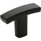 Elements Thatcher 1-1/2 In. Length Matte Black Bar Knob Image 1
