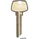 ILCO Sargent Nickel Plated Silver House Key, 01007LA / O1007LA (10-Pack) Image 1