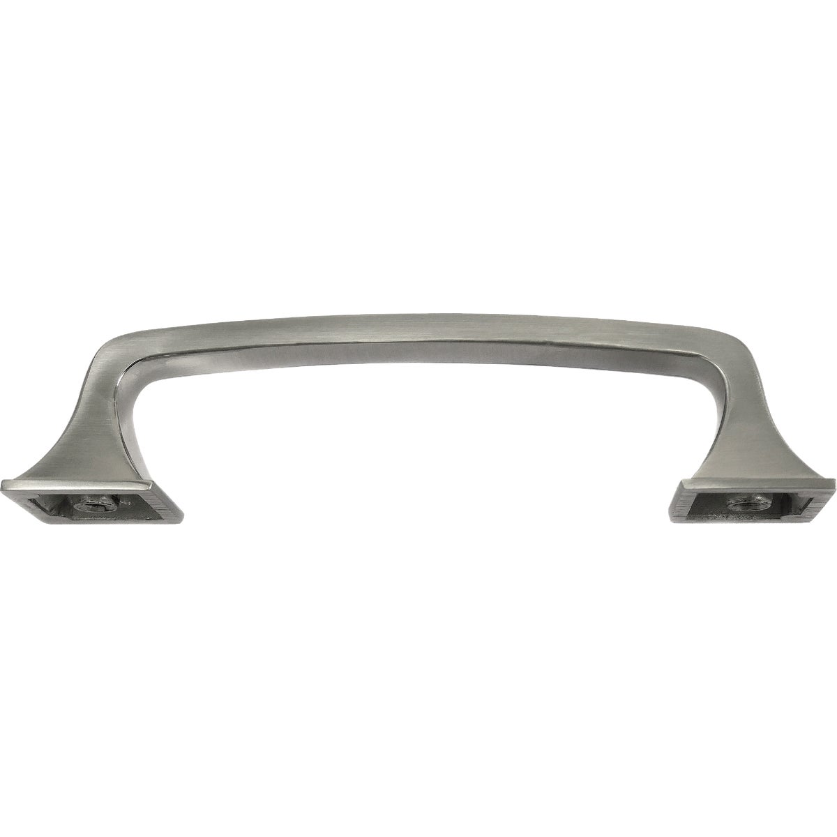 Laurey Newport 3-3/4 In. Center-To-Center Satin Nickel Pull Cabinet Drawer Pull Image 4