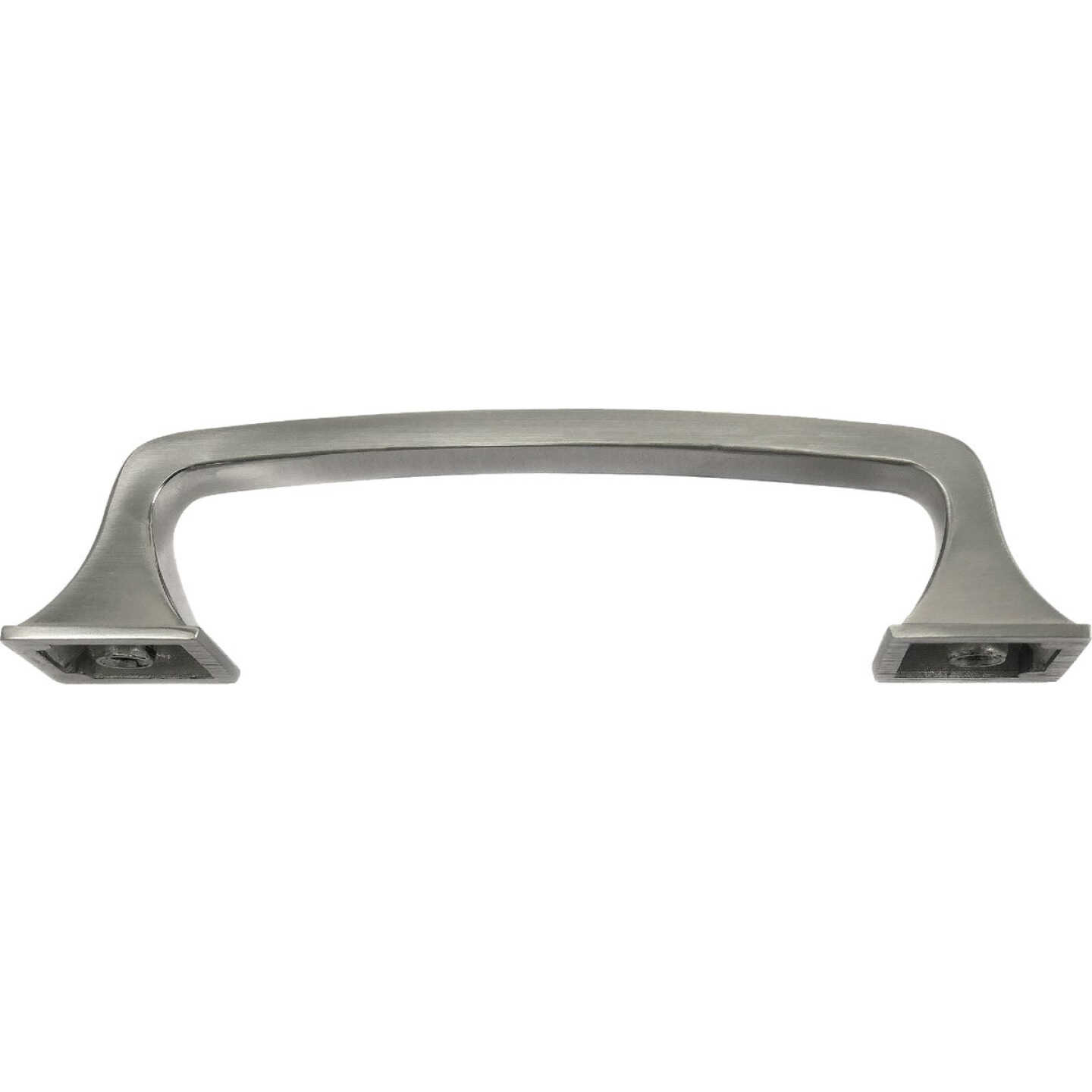 Laurey Newport 3-3/4 In. Center-To-Center Satin Nickel Pull Cabinet Drawer Pull Image 4