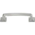 Laurey Newport 3-3/4 In. Center-To-Center Satin Nickel Pull Cabinet Drawer Pull Image 1