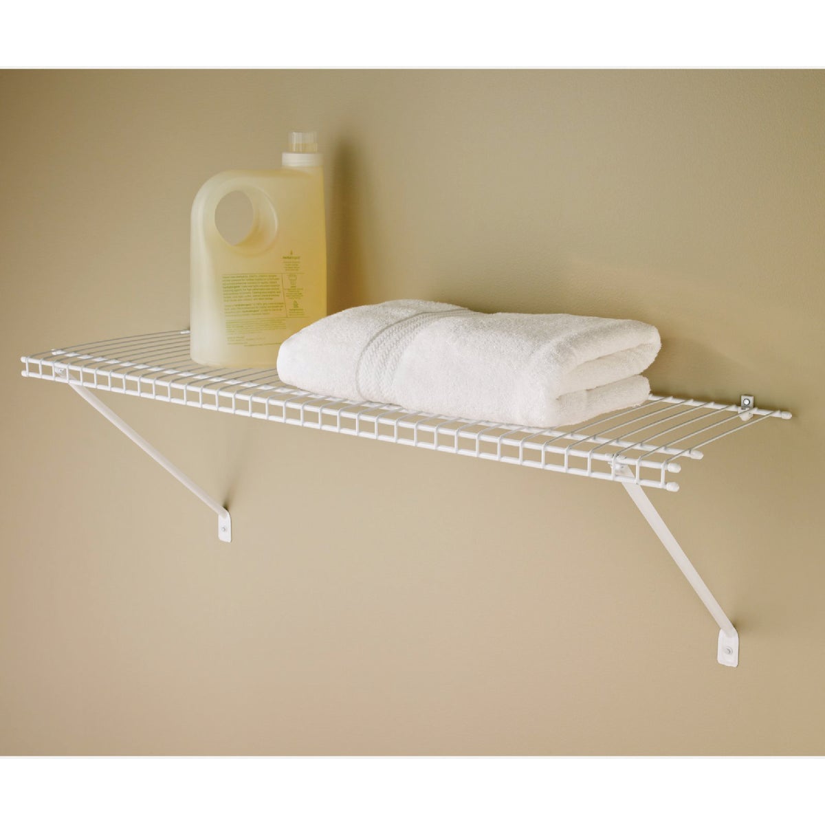 ClosetMaid 6 Ft. W. x 12 In. D Ventilated Shelf Kit, White Image 2