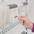 Wrap-It Storage Stick 'Em 1 In. White Hook & Loop Square (24 Ct.) Image 4