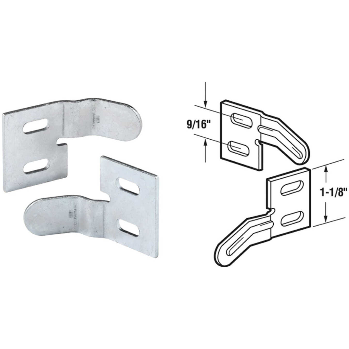 Prime-Line Bi-Fold Door Aligner (2 Count) Image 1