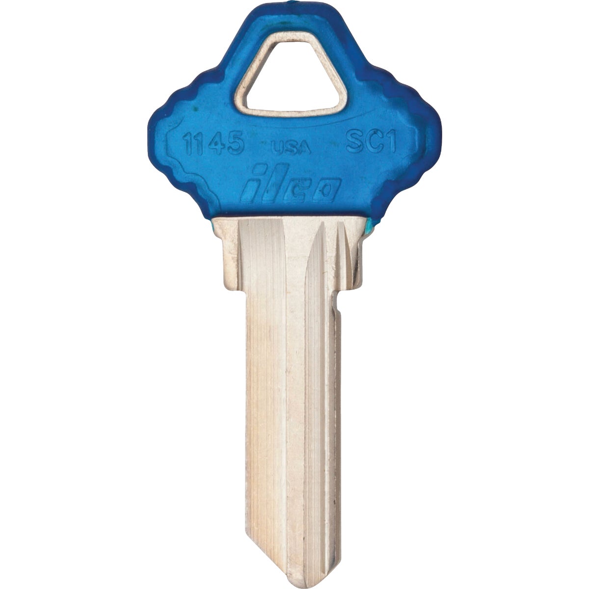 ILCO Schlage Design Decorative House Key, SC1-Aqua (5-Pack)