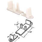Prime-Line 1-1/4 In. Adjustable Nylon Base Bypass Door Bottom Guide (2 Count) Image 1