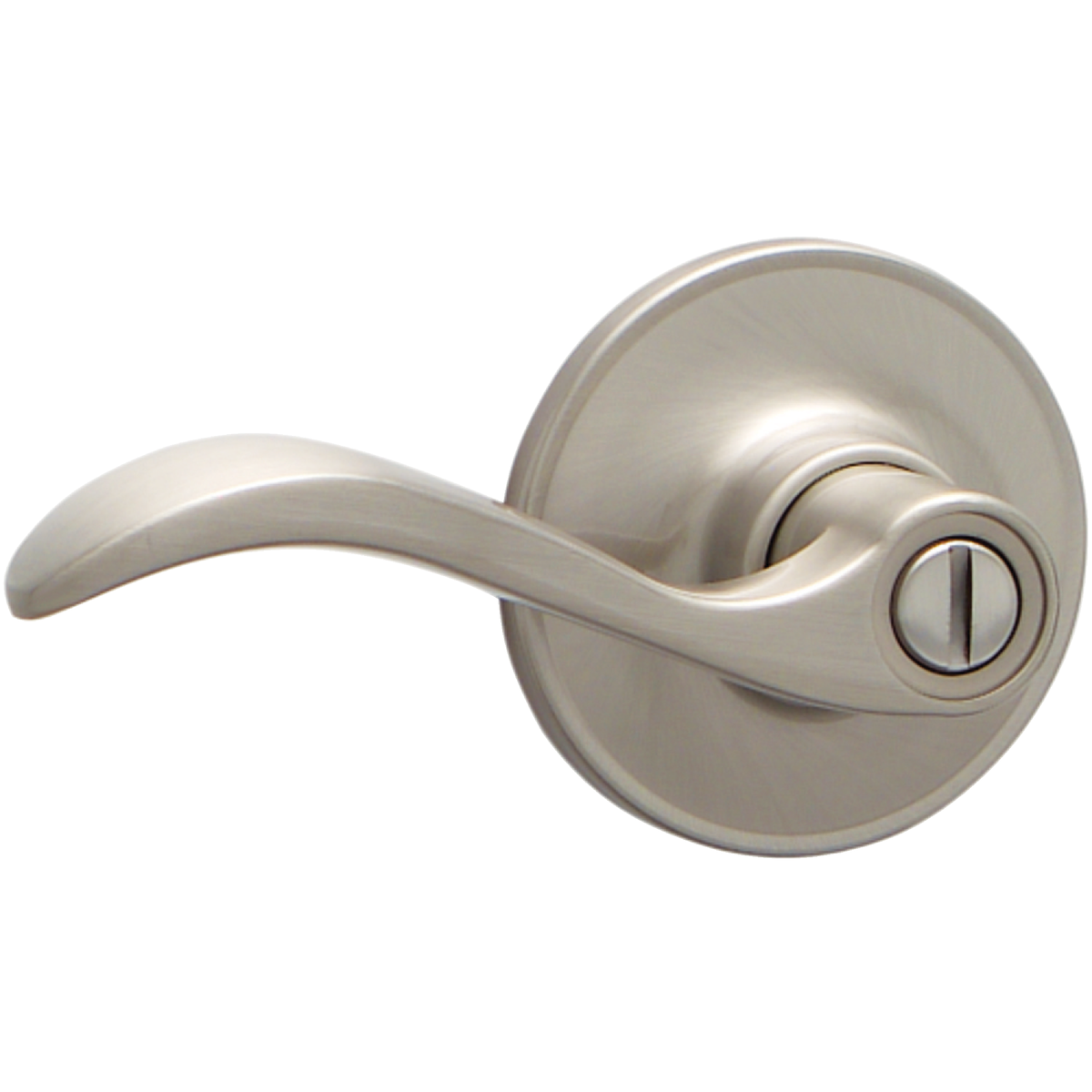Dexter Seville Satin Nickel Privacy Door Lever Image 1