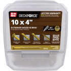 Grip-Rite DeckForce PrimeGuard Nano #10 x 4 In. Star Drive Gold Screw (5 Lb.) Image 1