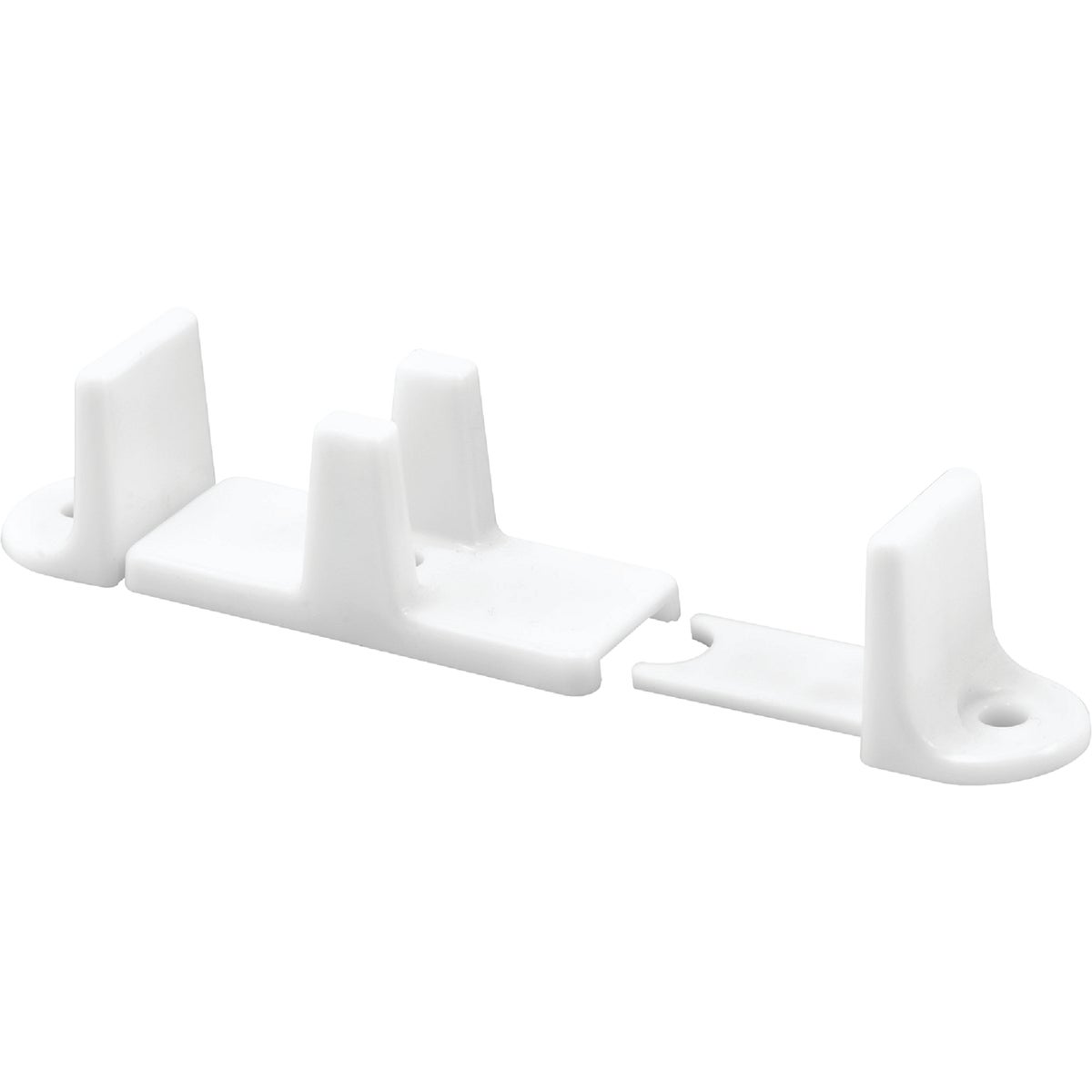 Prime-Line 1 In. Adjustable Nylon Base Bypass Door Bottom Guide (2 Count) Image 2