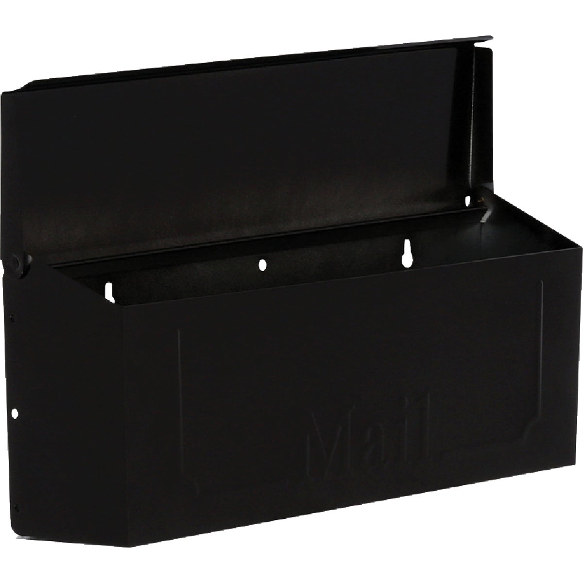 Gibraltar Windsor Black Horizontal Wall Mount Mailbox Image 3