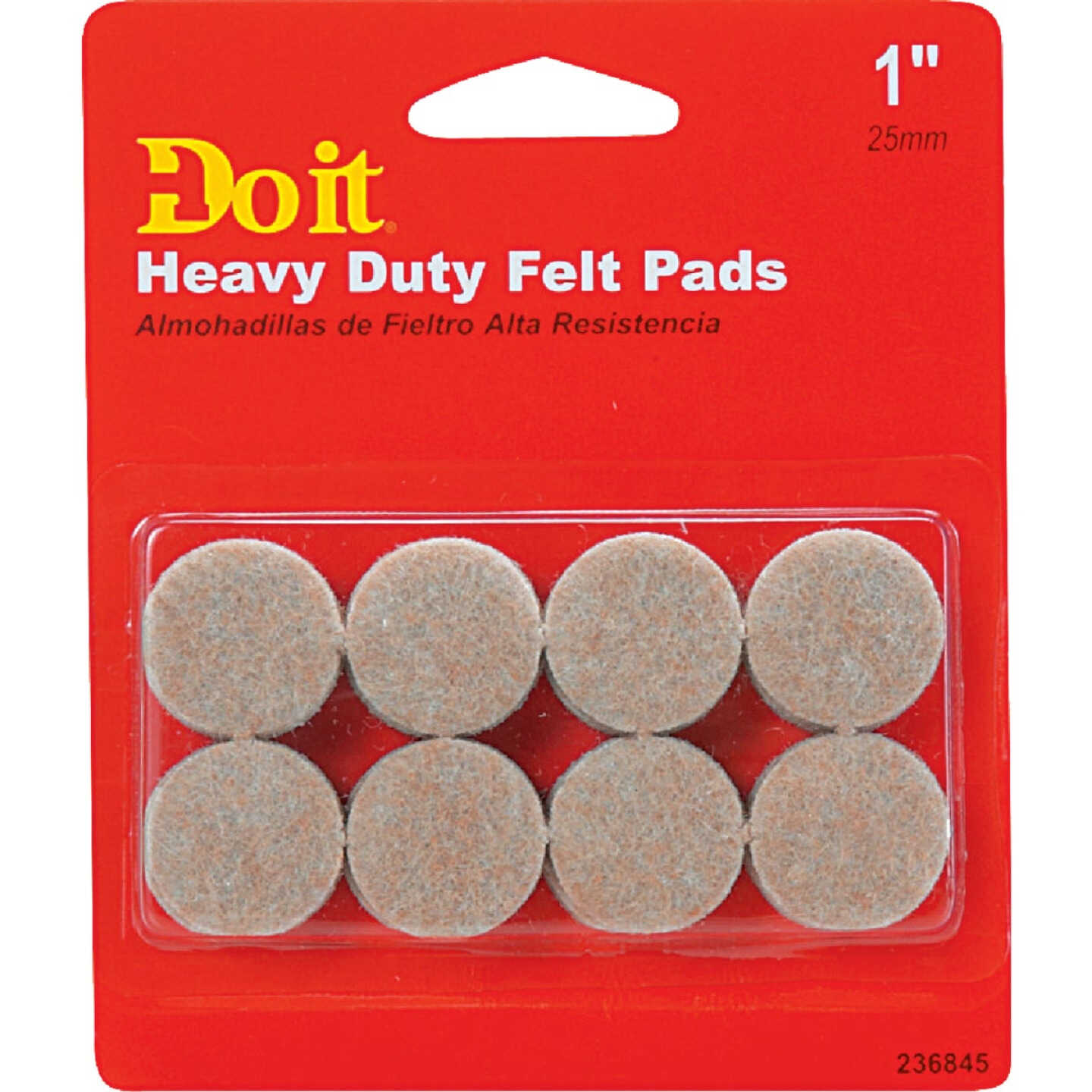 Do it 1 In. Beige Self Adhesive Felt Pads (16-Count) Image 1