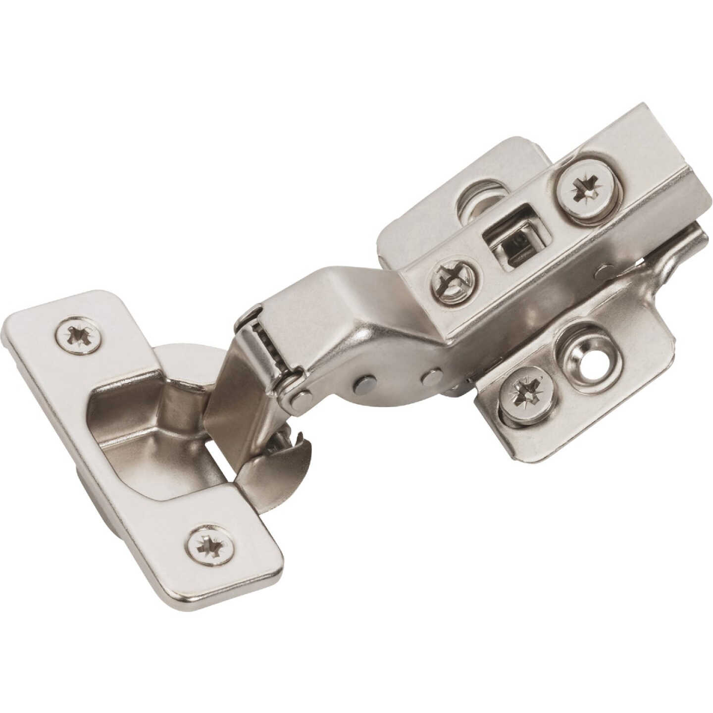 Amerock Frameless 2-7/16 In. Nickel 110 Degree European Concealed Hinge, (2-Pack) Image 1