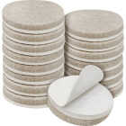 Super Sliders 1-1/2 In. Round Beige Felt Furniture Pads (16-Piece) Image 2