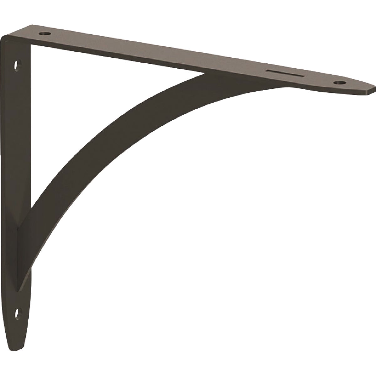 Knape & Vogt Elegante 7 In. Black Decorative Bracket