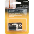Prime-Line 3/4 In. x 1-3/16 In. Satin Nickel Drive-In Ball Bullet Catch & Strike Image 2