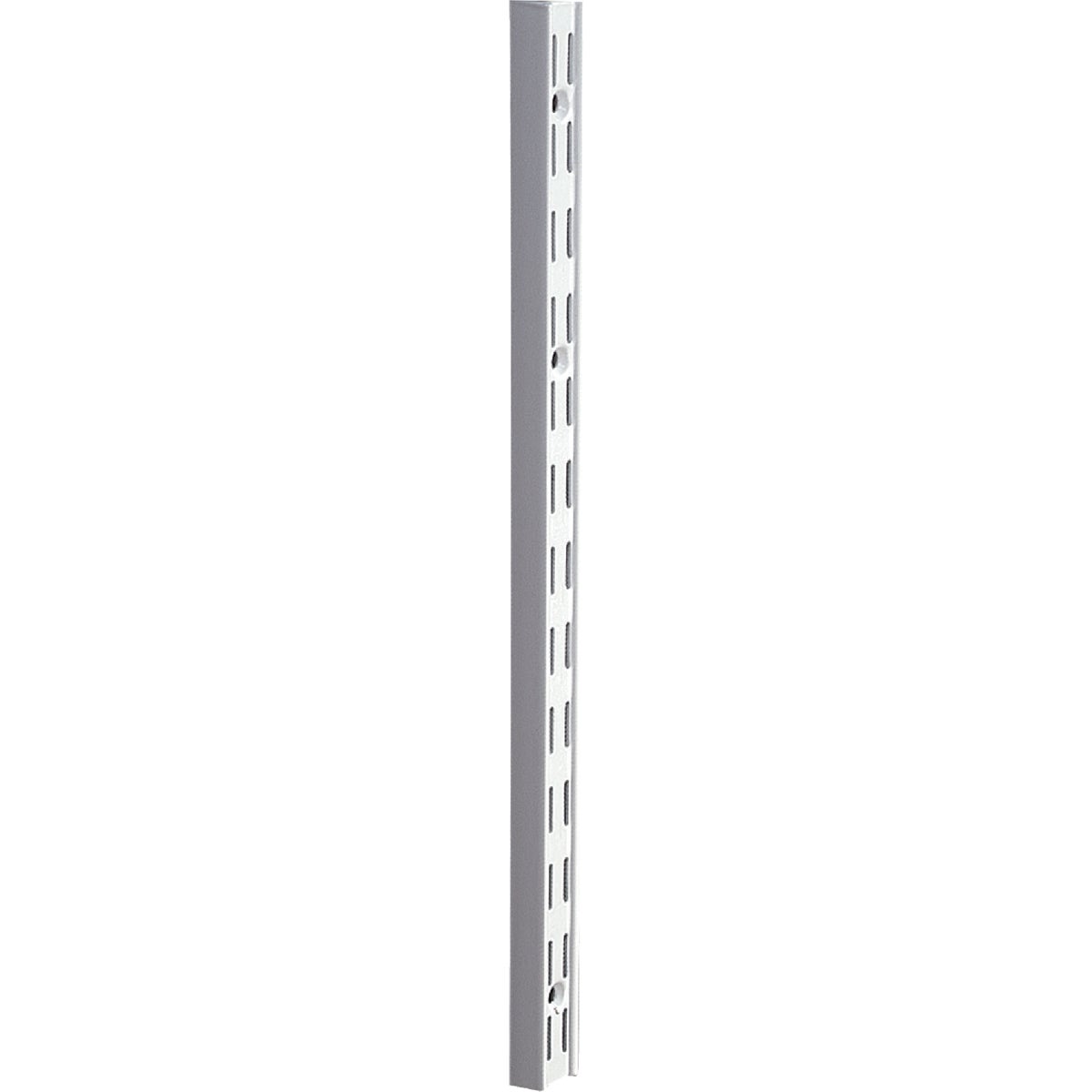 Knape & Vogt 82 Series 39 In. White Steel Heavy-Duty Double-Slot Shelf Standard