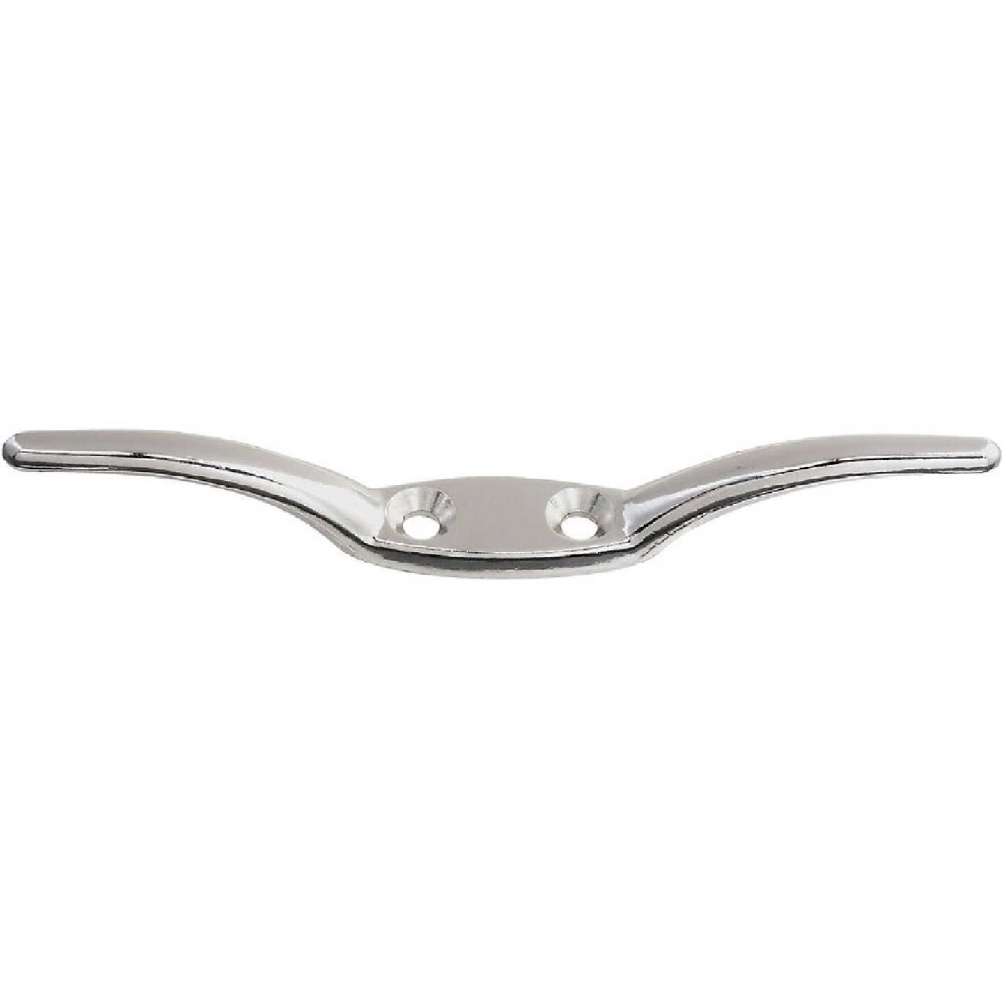 National Hardware 6 In. Nickel Rope Cleat Image 1