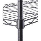 Muscle Rack 24 In. x 14 In. x 30 In. 3-Tier Black Wire Shelving Unit Image 4