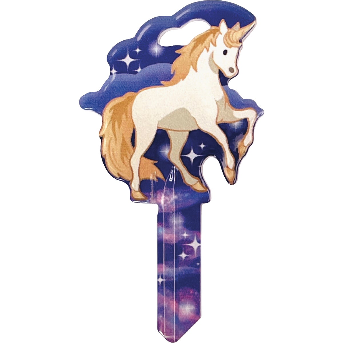 Lucky Line Unicorn Key Shapes Decorative House Key - SC1
