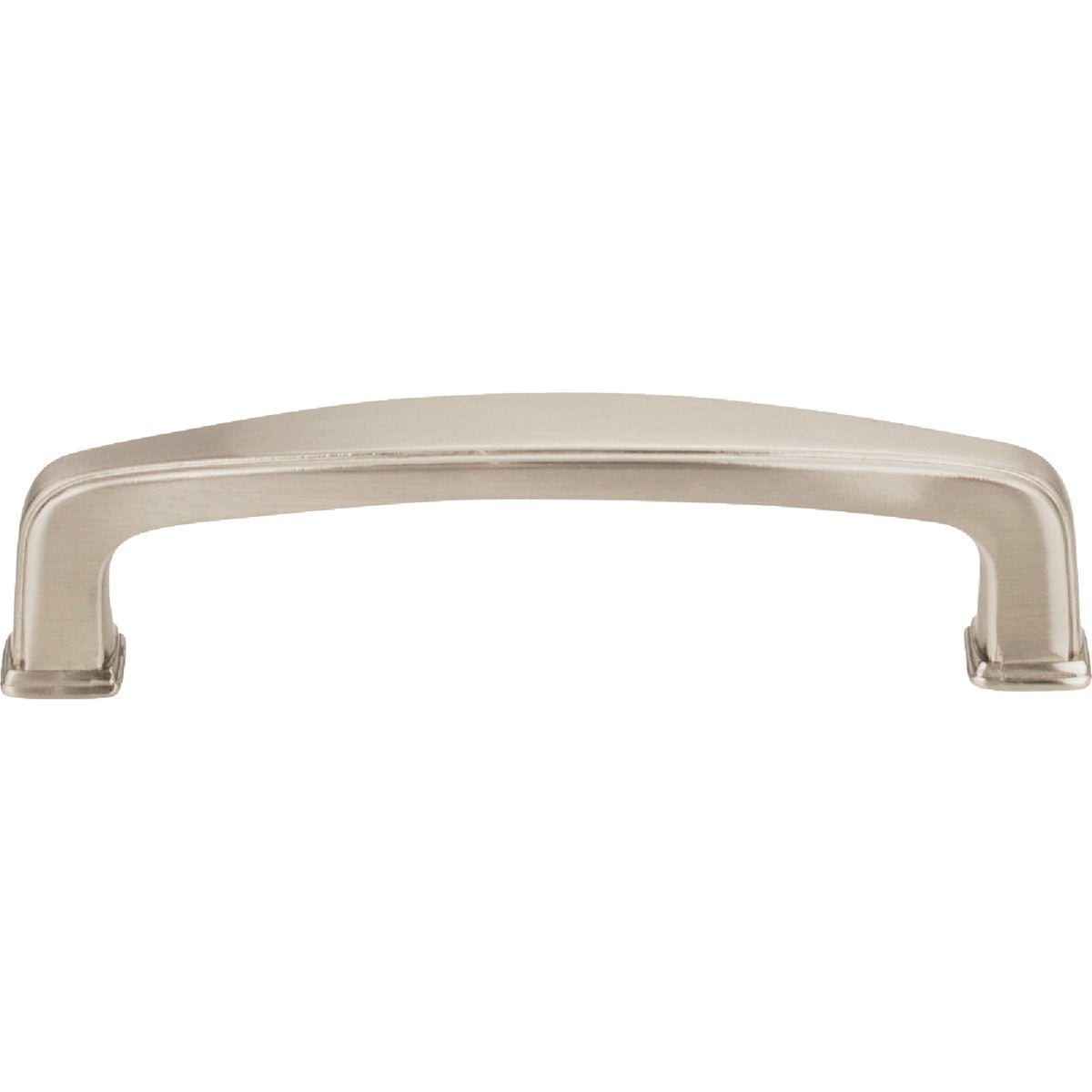 Jeffrey Alexander Milan 4-1/4 In. Overall Length Satin Nickel Cabinet Pull Image 3