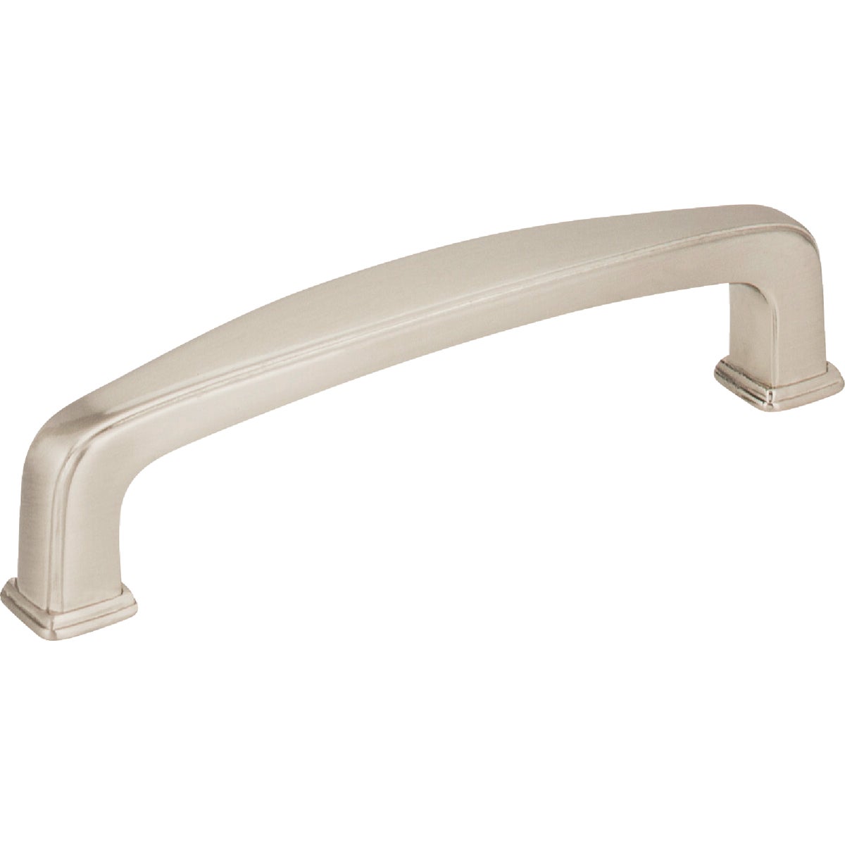 Jeffrey Alexander Milan 4-1/4 In. Overall Length Satin Nickel Cabinet Pull