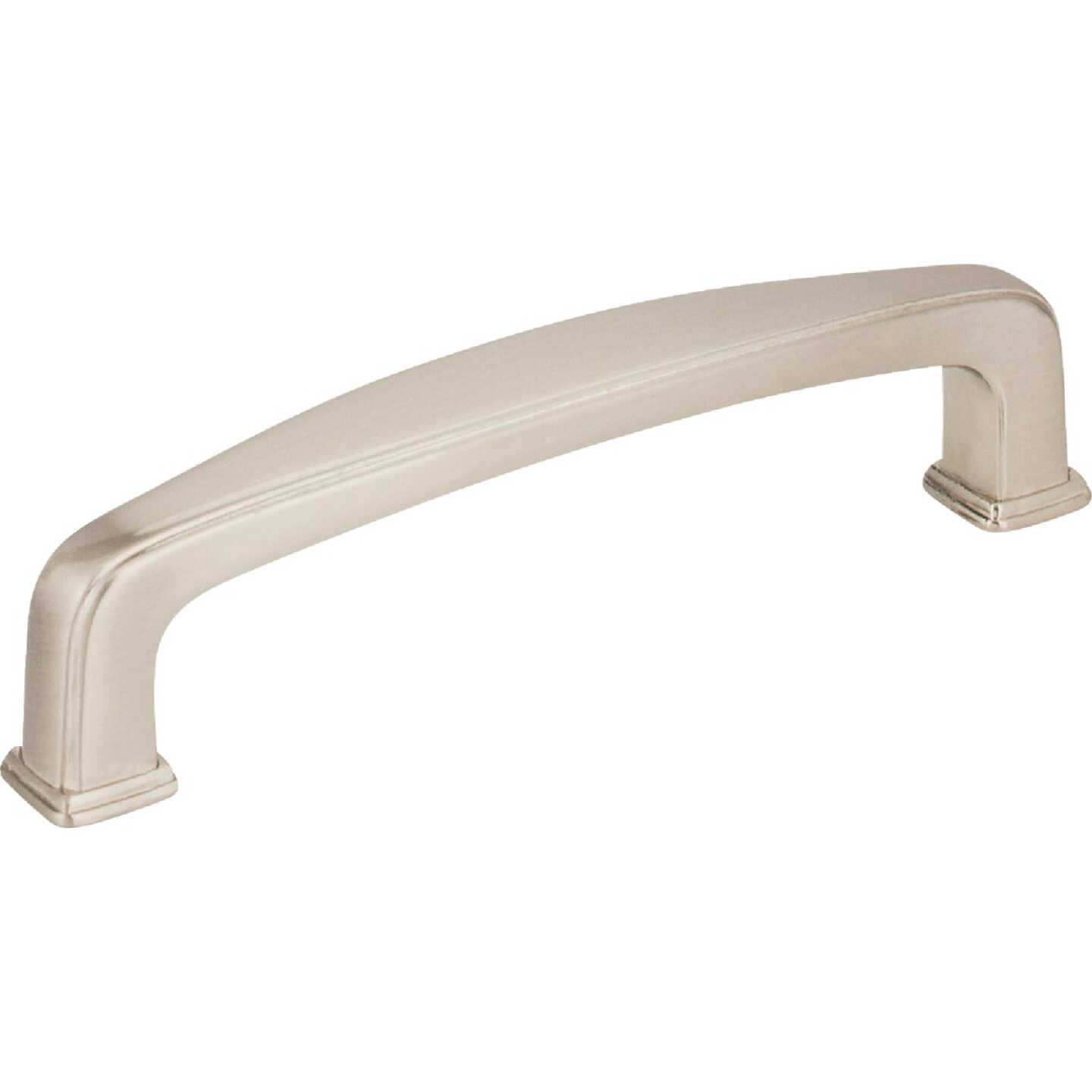 Jeffrey Alexander Milan 4-1/4 In. Overall Length Satin Nickel Cabinet Pull Image 1