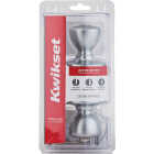 Kwikset Satin Chrome Mobile Home Entry Lockset Image 1