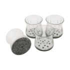 Magic Sliders Magic Fit 1-1/2 In. - 1-3/4 In. Round Felt Furniture Leg Cup (4-Pack) Image 1