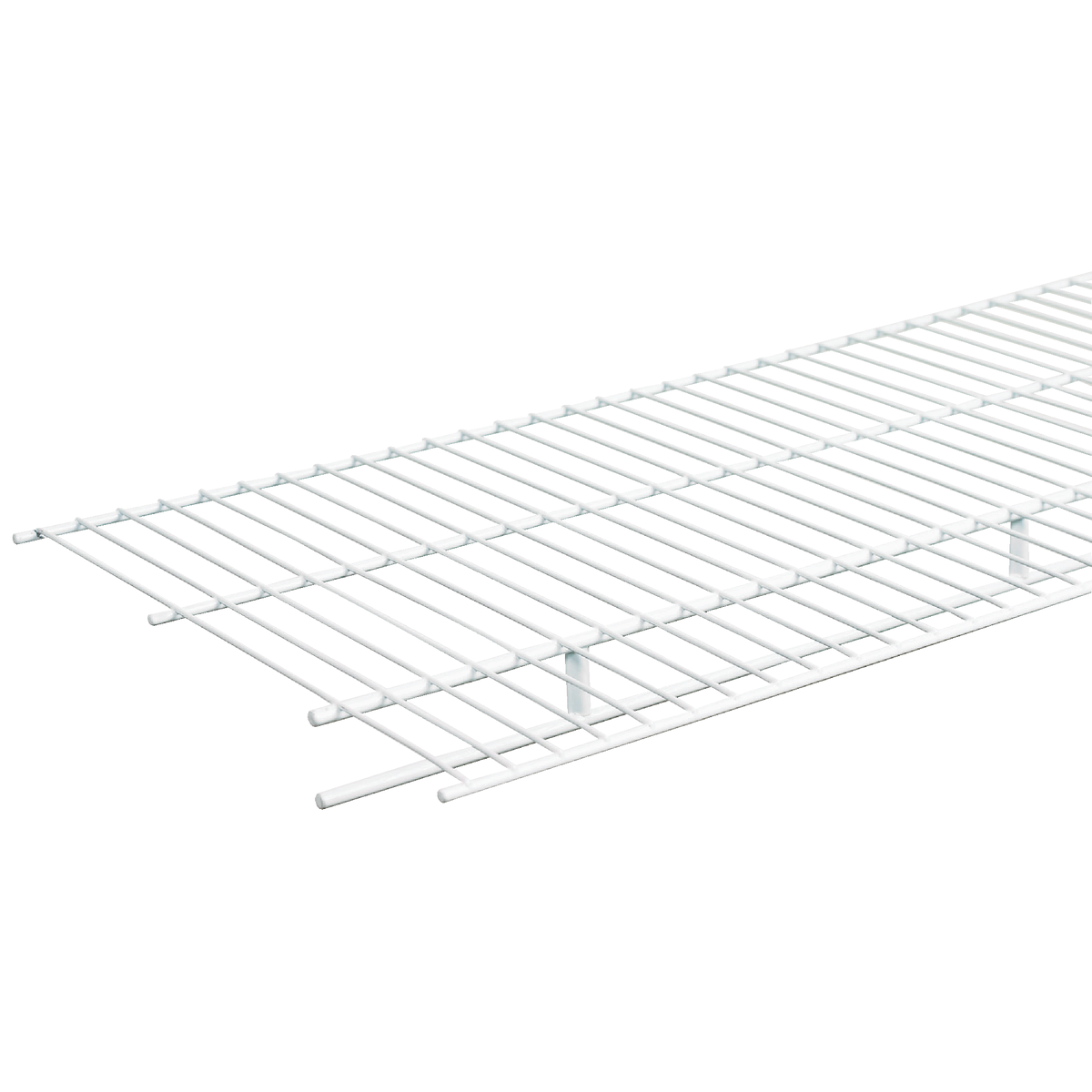ClosetMaid 6 Ft. W. x 16 In. D. Ventilated Wire Shelf & Rod, White Image 1
