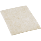 Do it 6 x 4-1/4 In. Beige Self Adhesive Felt Guard Blanket, (2-Pack) Image 1