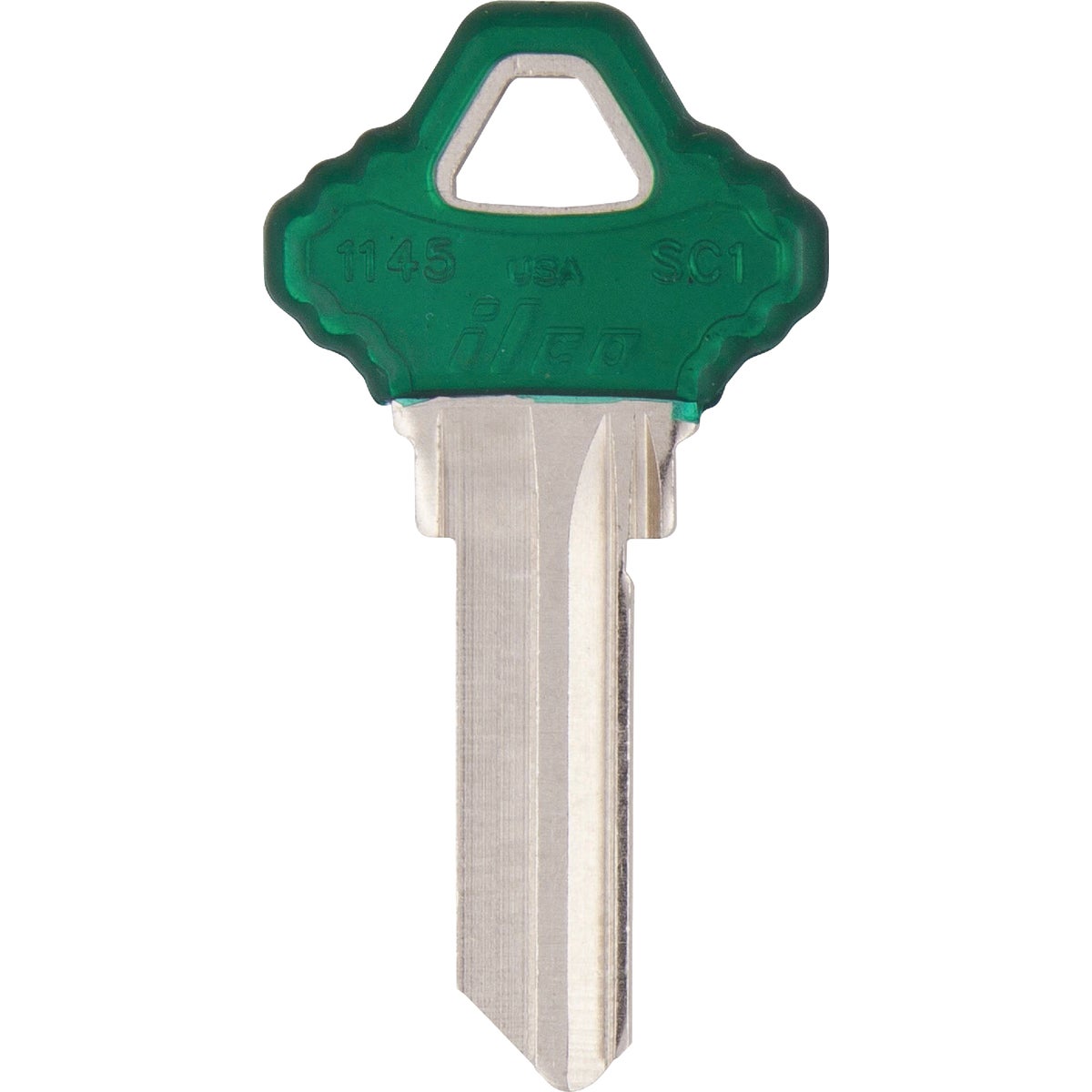 ILCO Schlage Design Decorative House Key, SC1-Teal (5-Pack)