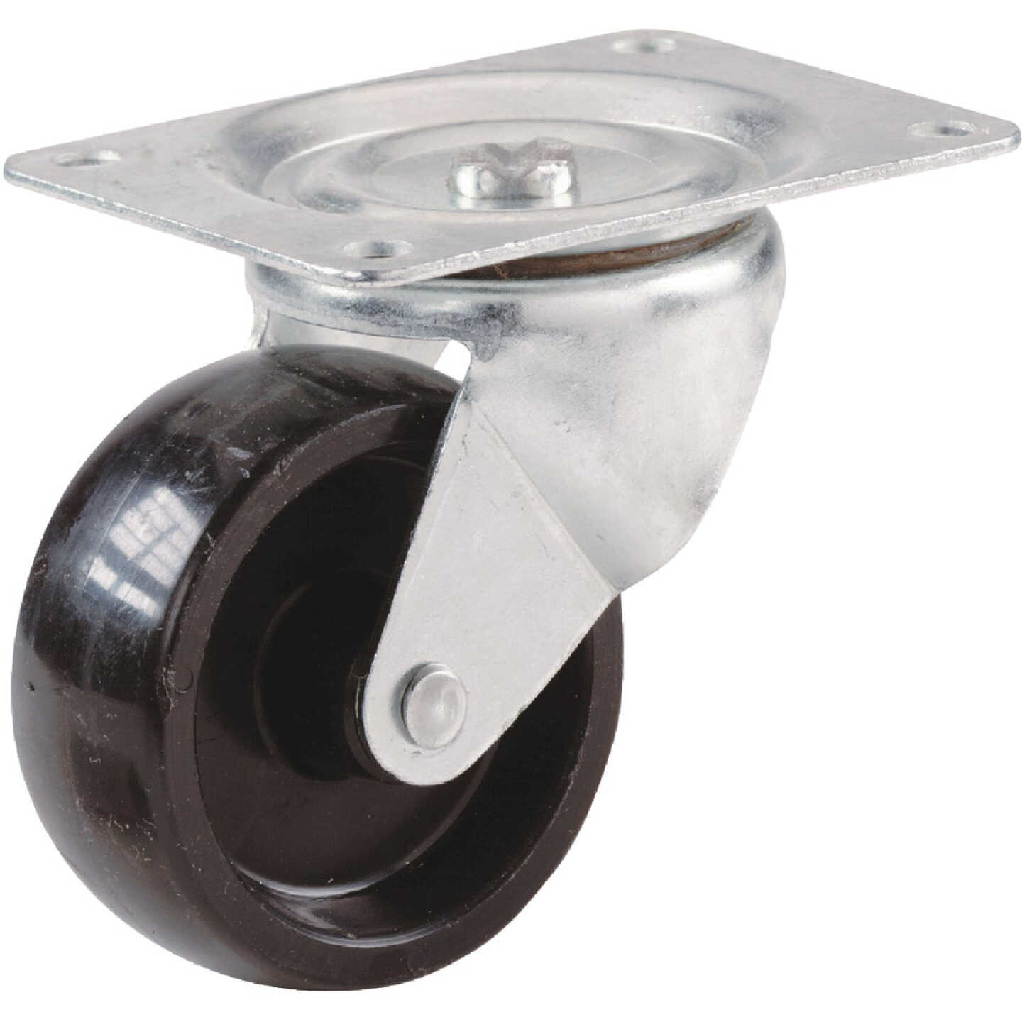 Shepherd Hardware 2 In. General-Duty Polypropylene Swivel Plate Caster Image 1