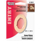 Defender Security Polished Brass Cover Plate Image 2